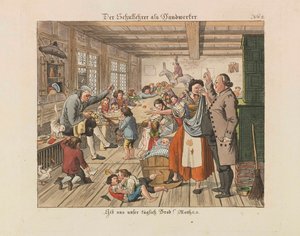 Învăţător ca meşter, 1825. norvegian av Wiessner