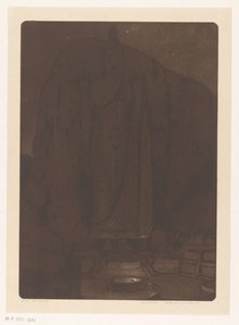 Bilde av de boeddha Avukana ved Kekirawa på Sri Lanka Het gebed (original tittel) av Wijnand Otto Jan Nieuwenkamp (signed by artist)