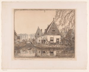 Den fine låsen (original tittel på objektet) av Wijnand Otto Jan Nieuwenkamp (signed by artist)