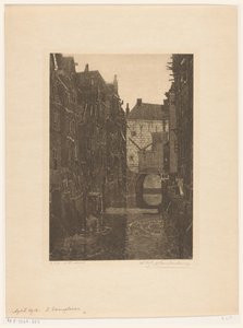 Hus på Voorstraatshaven i Dordrecht Kanal i Dordrecht (original tittel) Dordrecht, seks etsninger av W.O.J. Nieuwenkamp og J.M. Degrees of Roggen (original serietittel)