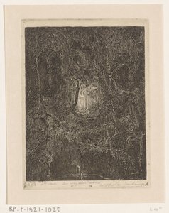 Jungel i Java En vei gjennom skogen (original tittel) av Wijnand Otto Jan Nieuwenkamp (signed by artist)