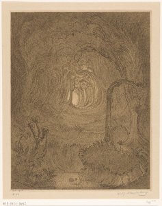 Jungel i Java In the jungle (original tittel) av Wijnand Otto Jan Nieuwenkamp (signed by artist)