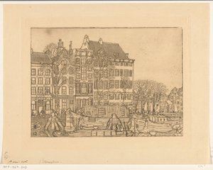 Hus på Prins Hendrikkade i Amsterdam Prins Hendrikkade (original tittel) av Wijnand Otto Jan Nieuwenkamp
