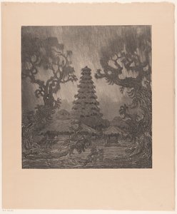 Pagoda in the Rain A Temple in the Rain (original tittel)