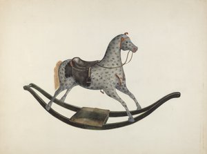 Hobbyhest, ca. 1941.