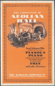 Aeolian Company Pianolas, 1920-tallet