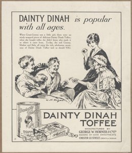 Dainty Dinah Toffee, ca. 1920 av Wilfred Fryer