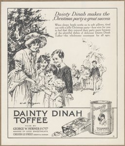 Deilig Dinah Toffee, ca. 1920-tallet av Wilfred Fryer