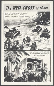 Røde Kors krigstidsannonse, 1940-tallet av Wilfred Fryer