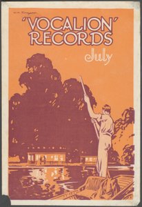 Vocalion Records Bulletin, 1920-tallet av Wilfred Fryer