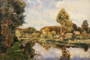 Avon nær Great Dunford av Wilfred Gabriel de Glehn