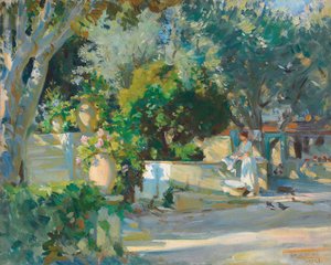 Vaskedag av Wilfred Gabriel de Glehn