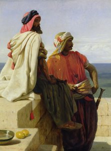 Saracens foran deres posisjon, 1864