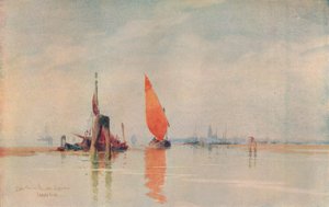 Tidlig morgen. Venetianske laguner, c1917