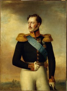 Portrett av keiser Nicholas I av Wilhelm August Golicke