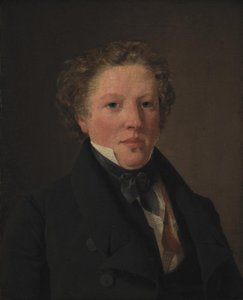 Skuespilleren Christoffer Hvid av Wilhelm Bendz