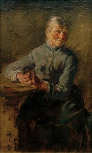 Gammel dame av Wilhelm Busch