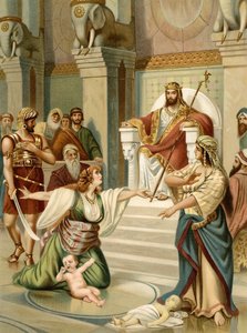 Salomos dom (farge litho) av Wilhelm Ebbinghaus