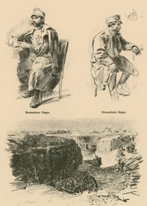 Sårede ungarere, skutt ned i russisk Polen av Wilhelm Gause