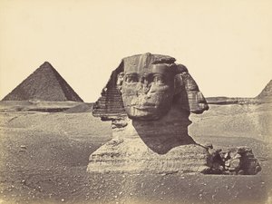 Leder for Sphynx, ca. 1860.
