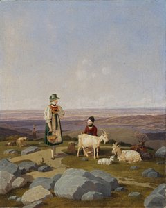 På Gaisalm av Wilhelm Kobell Ritter von