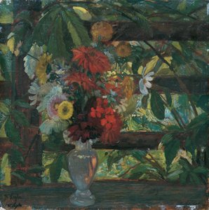 arbor med blomster