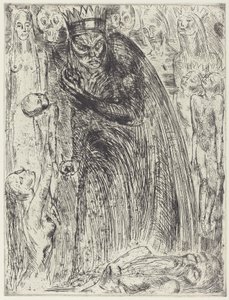 Macbeth V (The Vision of Lady Macbeth) av Wilhelm Lehmbruck