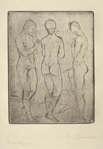 Tre kvinner av Wilhelm Lehmbruck