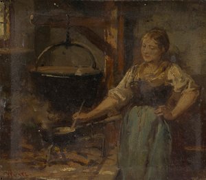 Bondens interiør av Wilhelm Marc