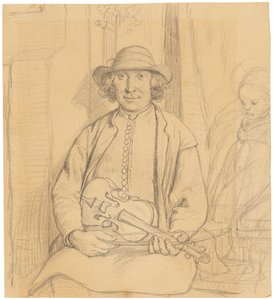 En svensk folkemusiker av Wilhelm Marstrand