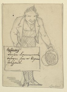Bue kusk. Invitasjonen (til Raffenberg) av Wilhelm Marstrand