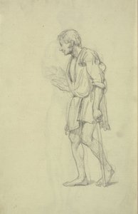 Krøplende. Figurstudier av Wilhelm Marstrand