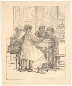 Lekselesing av Wilhelm Marstrand