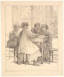 Lekselesing av Wilhelm Marstrand