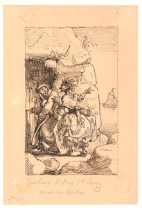 "Per Paars 1. bok 1. sang. Misunnelse på Æolus av Wilhelm Marstrand