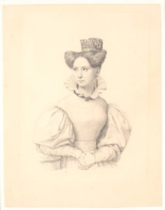 Portrett av Sophie Frederikke Raffenberg av Wilhelm Marstrand