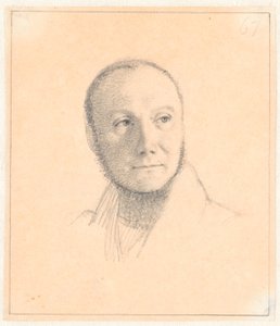 Portrett av Christian Waagepetersen, vinhandler, rådmann, hofffullmektig av Wilhelm Marstrand