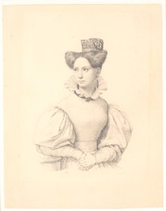 Portrett av Sophie Frederikke Raffenberg av Wilhelm Marstrand