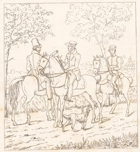 Ryttere av Wilhelm Marstrand