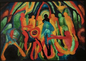 Inntoget i Jerusalem (maleri på lerret)