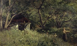 Sommerbakst (olje på lerret)