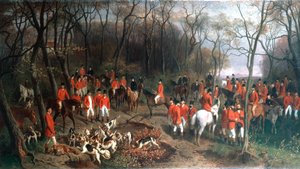 Elizabeth at the Hunt, sent på 1800-tallet