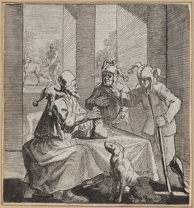 Den Borg-mottakende narren av Wilhelm Stettler