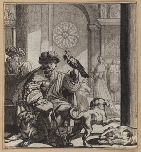The Fool Going To Church A La Fashion Fool av Wilhelm Stettler