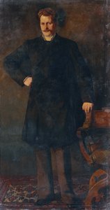 Kammersänger Theodor Reichmann av Wilhelm Trübner