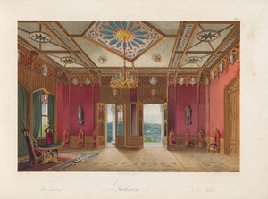 Oscarshal Saloon, 1852 av Wilhelm von Hanno
