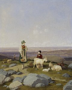 På Gaisalm av Wilhelm von Kobell
