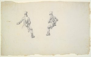 Studie av en østerriksk husar av Wilhelm von Kobell