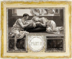 De ble tronet, i Eventide, Upon a Couch - Head-Piece, del II