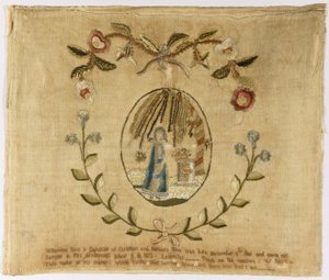 Brodert bilde av Willamina Rine